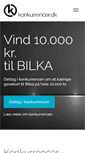 Mobile Screenshot of konkurrencer.dk